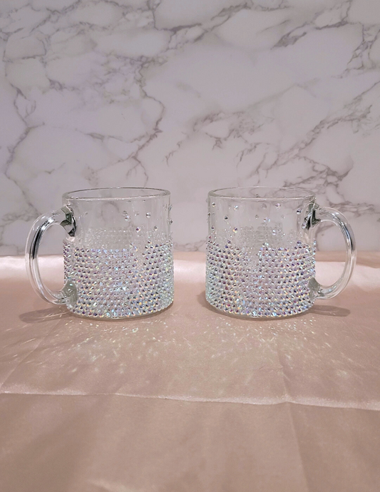 Bling Glass Coffee Mugs