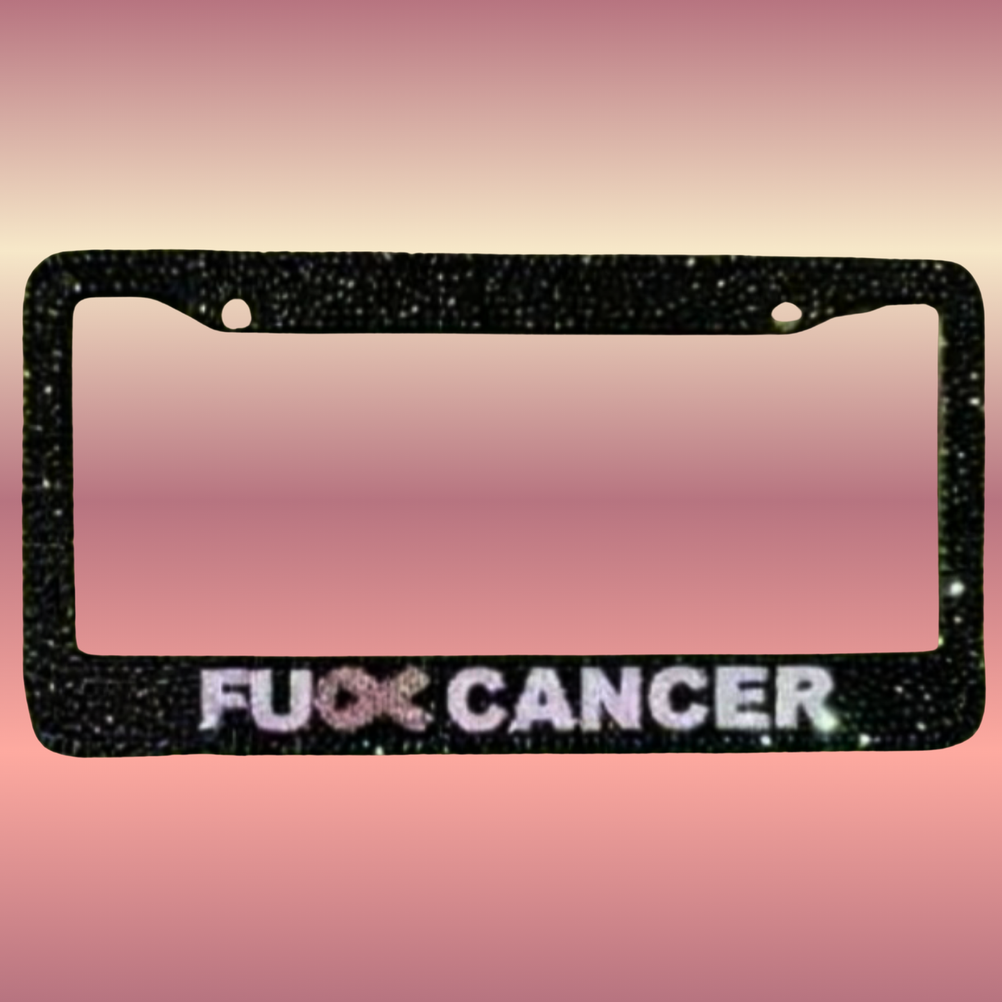 Bling License Plate Frame